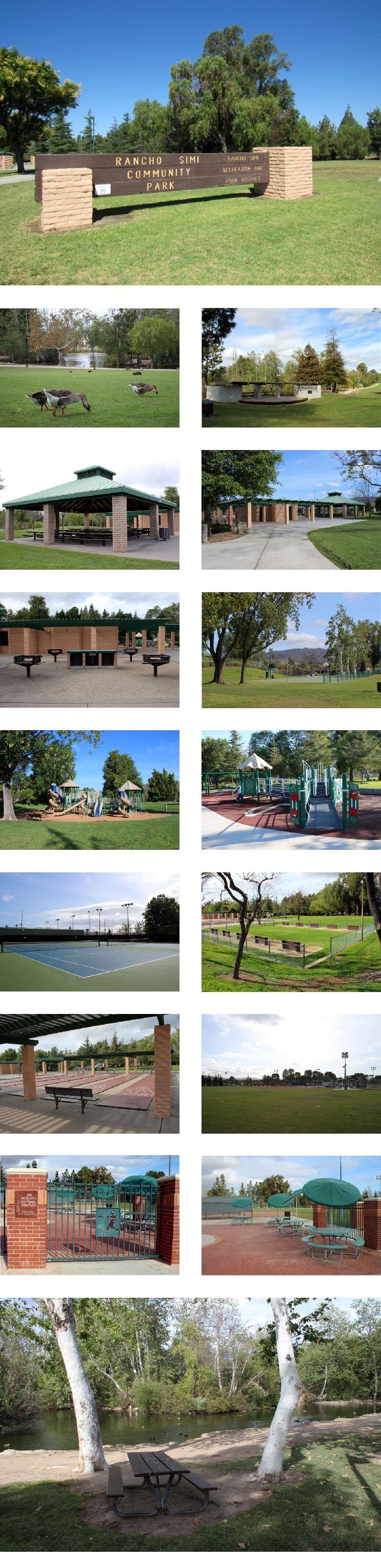 Rancho Simi Comm Park Collage